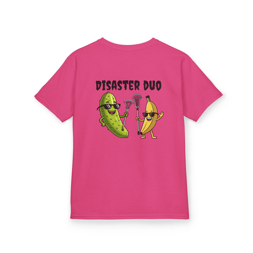 Disaster Duo laxlab youth tee