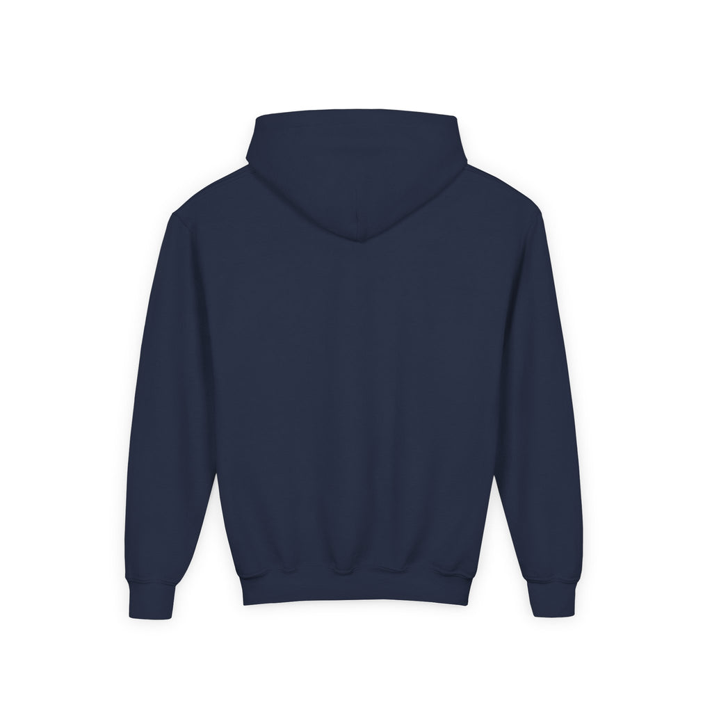 Youth Hoodie (most recommended)- small chest logo
