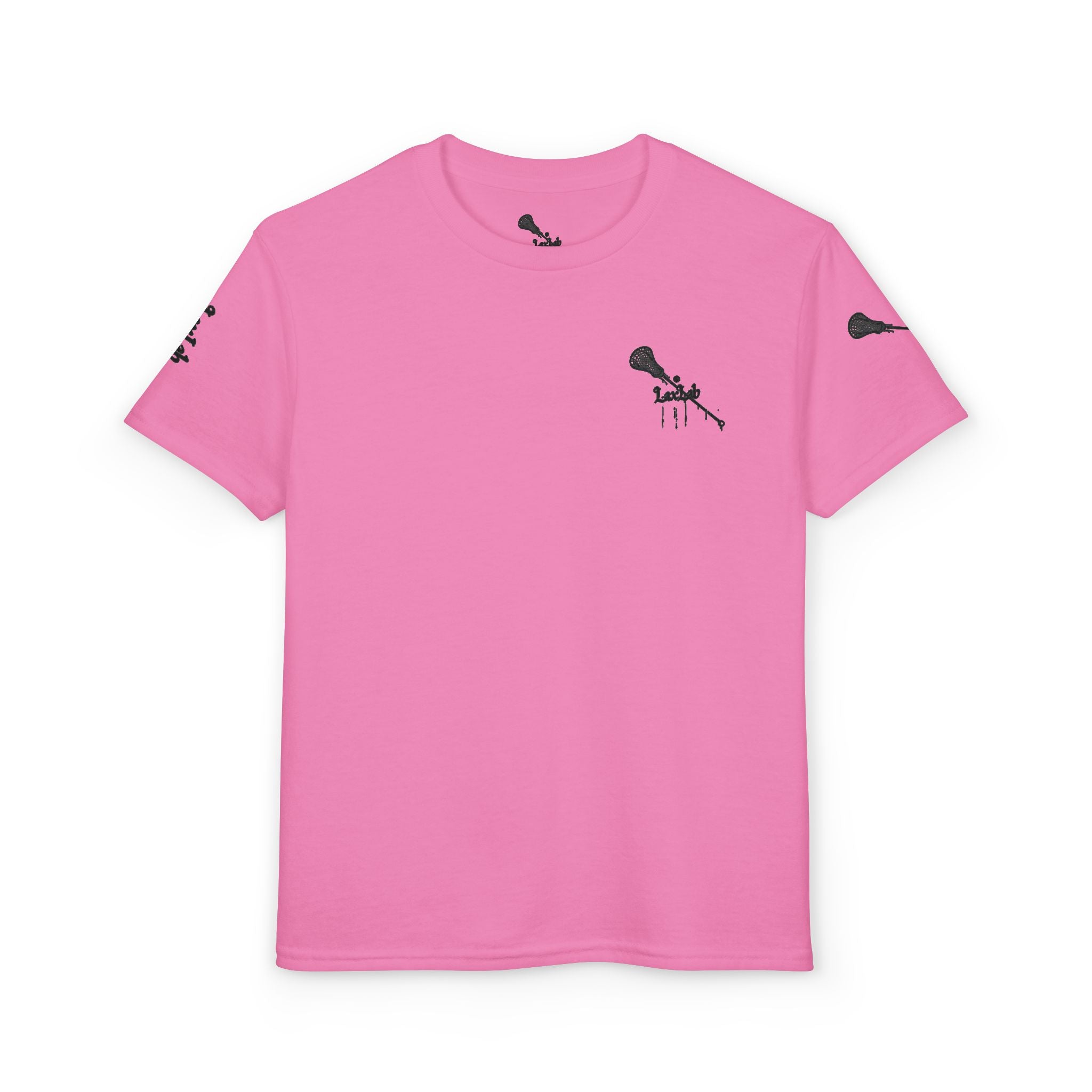 Youth Lacrosse T-Shirt — 'Lax Snacks' Player Graphic