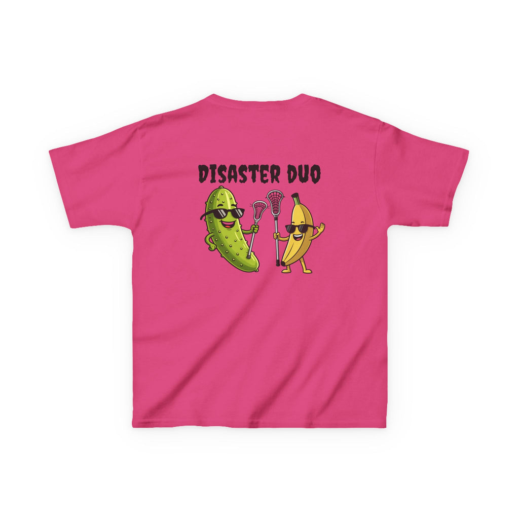 Disaster Duo laxlab youth tee