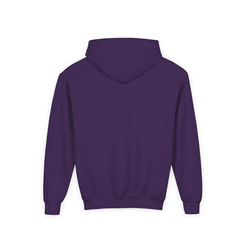 Youth Hoodie (most recommended)- small chest logo
