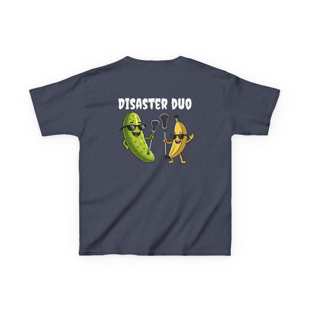 Disaster Duo laxlab youth tee
