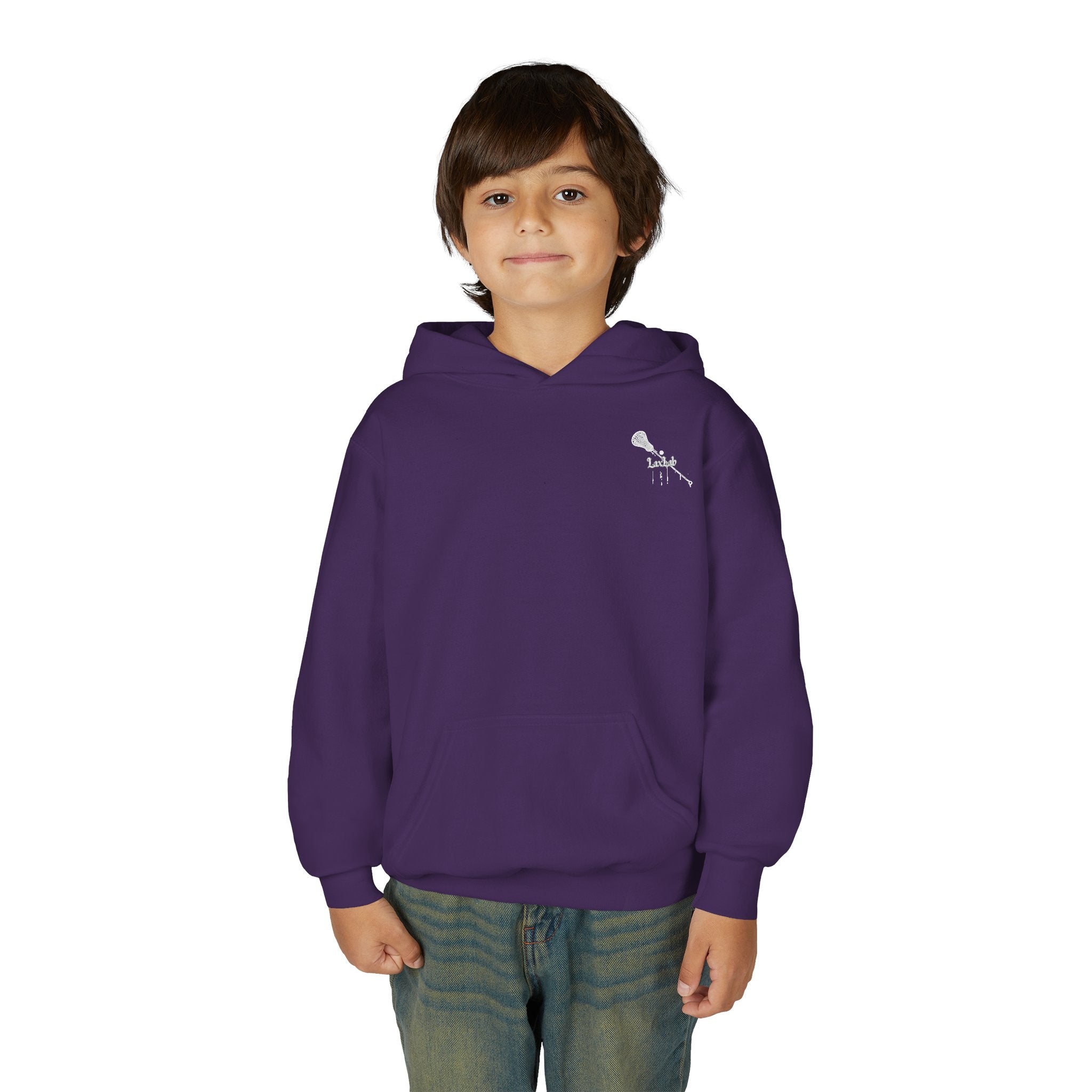Youth Hoodie (most recommended)- small chest logo