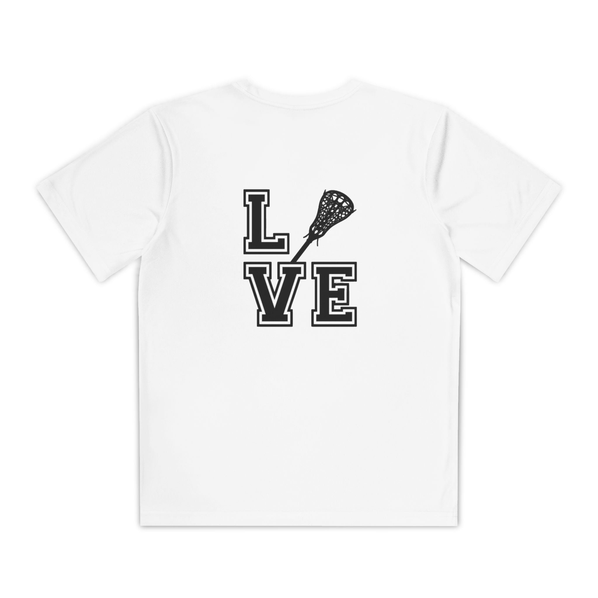 Lacrosse Youth Tee — LOVE Lacrosse Graphic Shirt