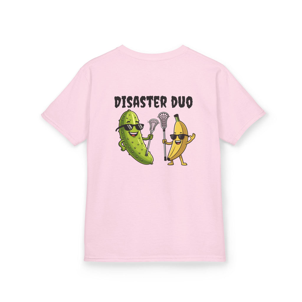 Disaster Duo laxlab youth tee