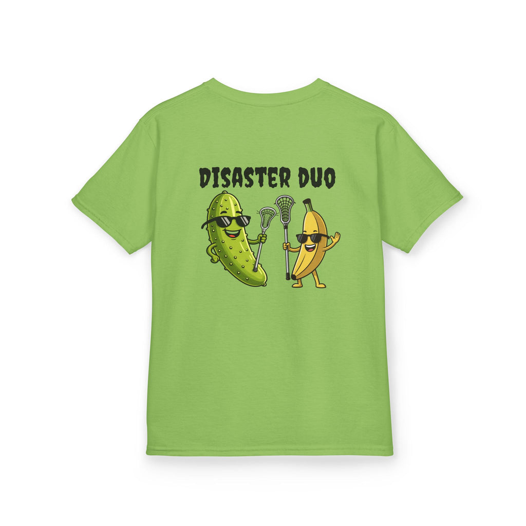 Disaster Duo laxlab youth tee