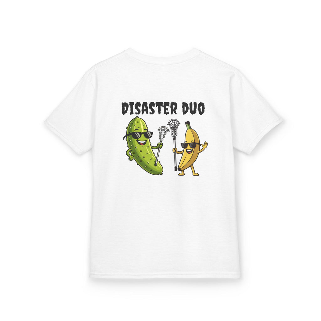 Disaster Duo laxlab youth tee