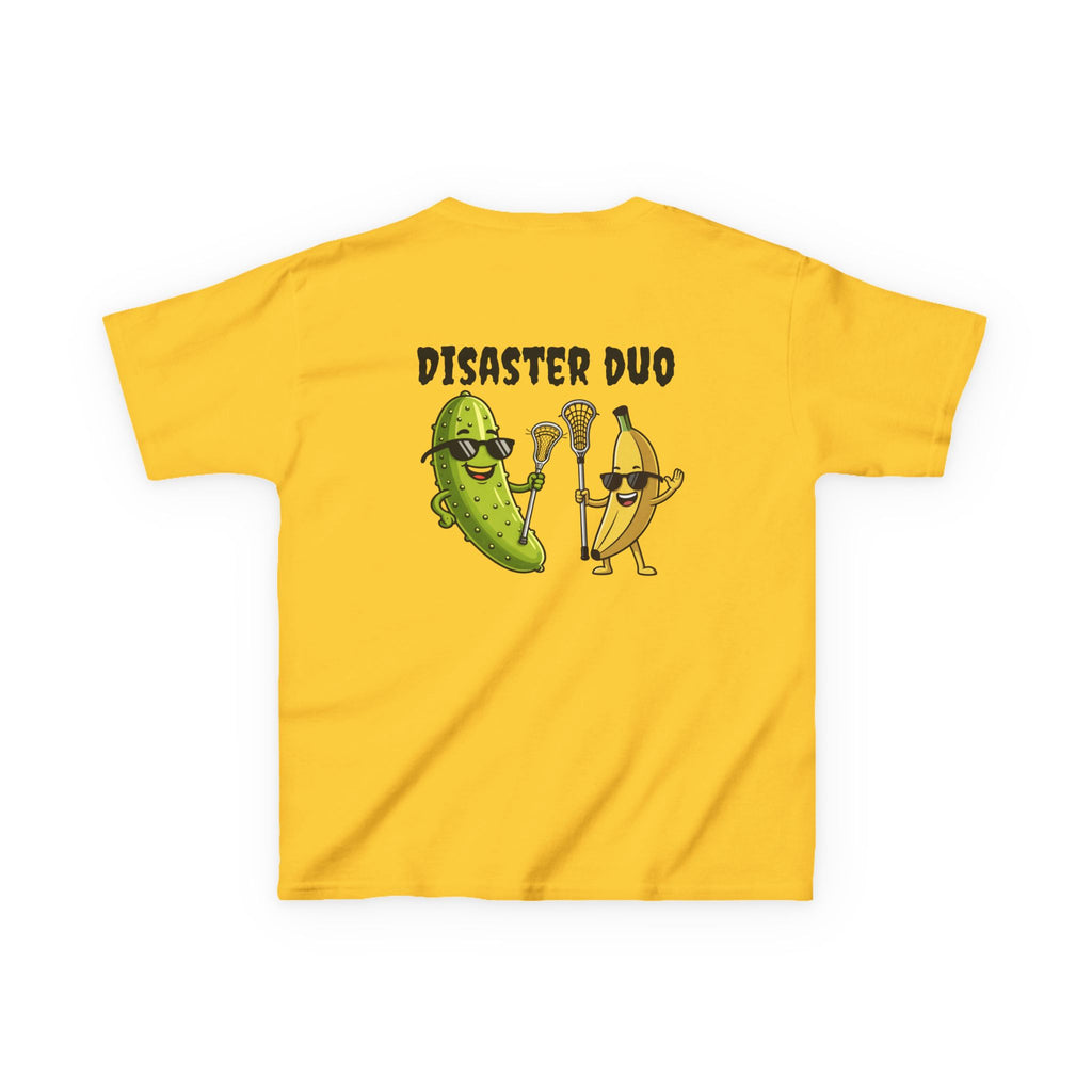 Disaster Duo laxlab youth tee