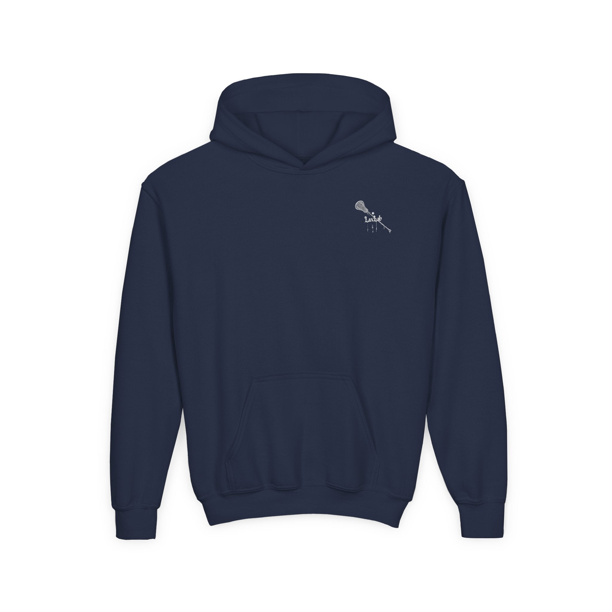 Youth Hoodie (most recommended)- small chest logo