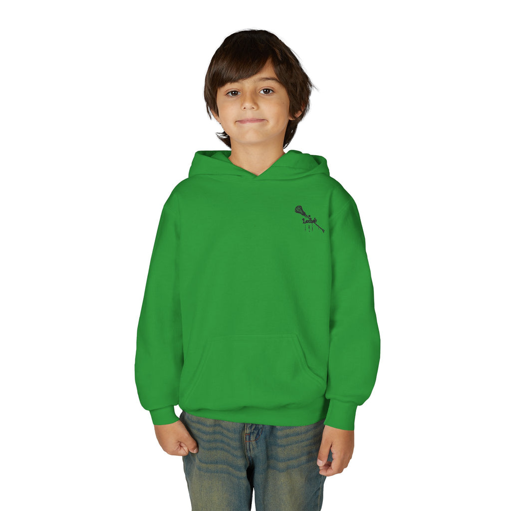 Youth Hoodie (most recommended)- small chest logo