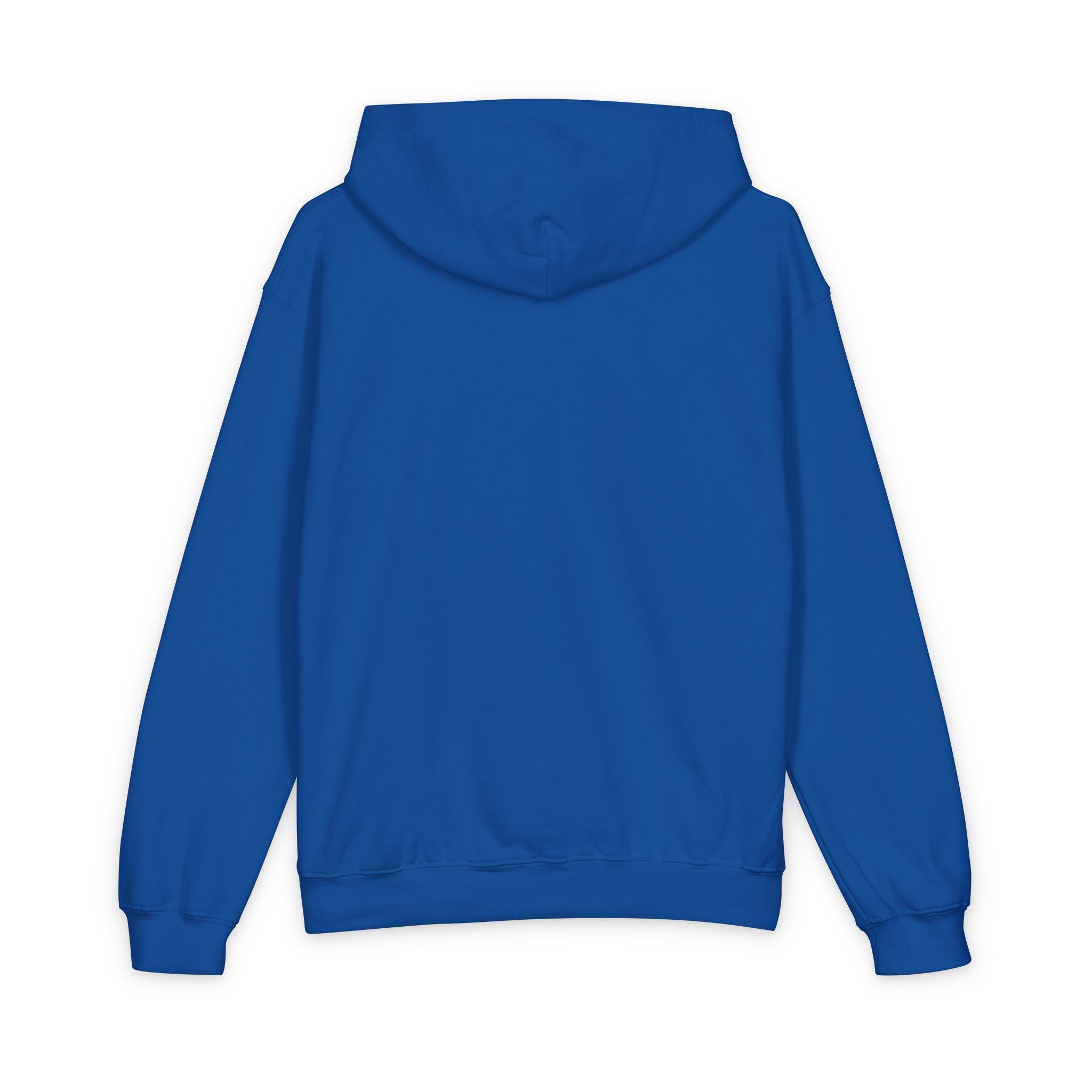 Youth Hoodie with Small White Map Graphic - Minimal Island Outline Sweatshirt