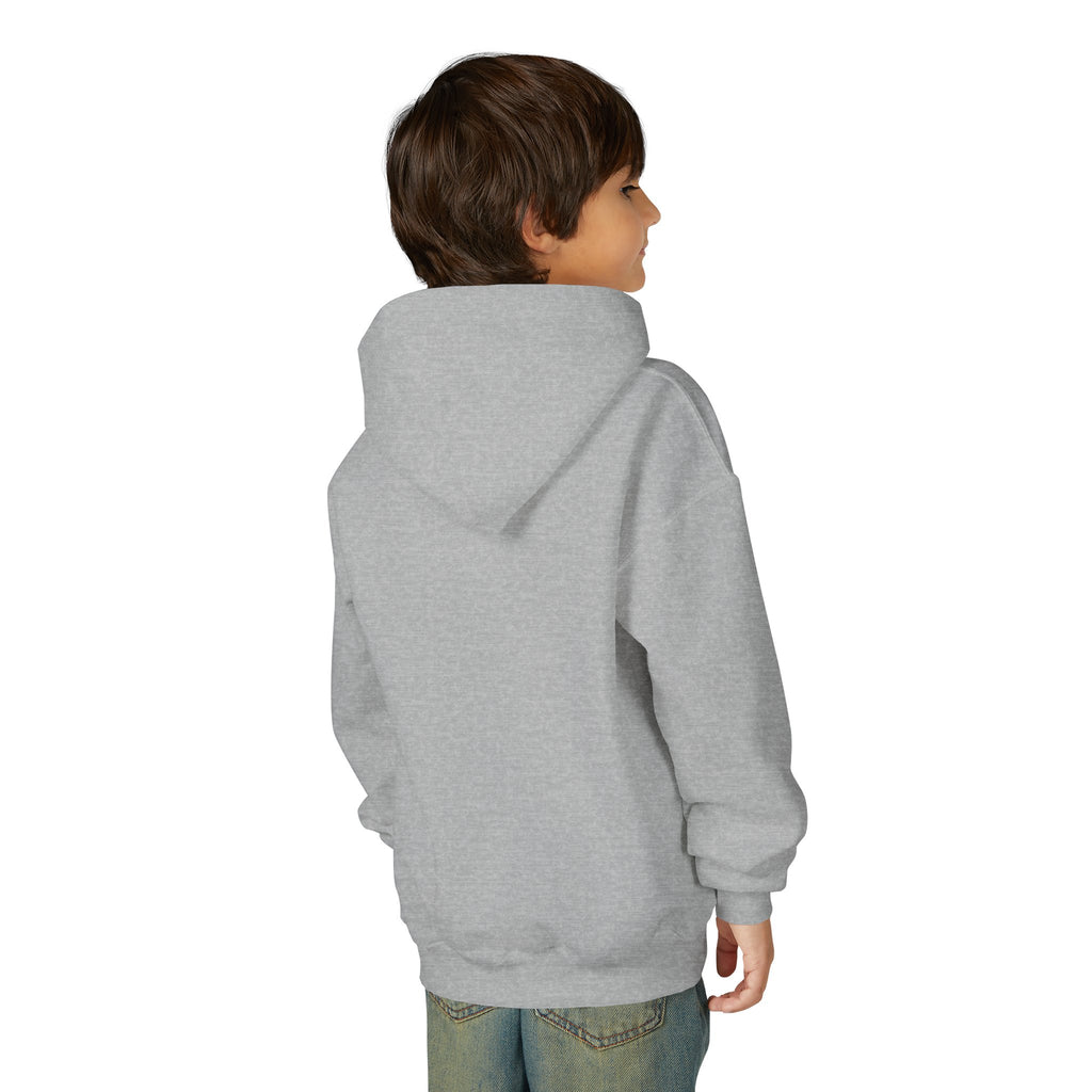 Youth Hoodie (most recommended)- small chest logo