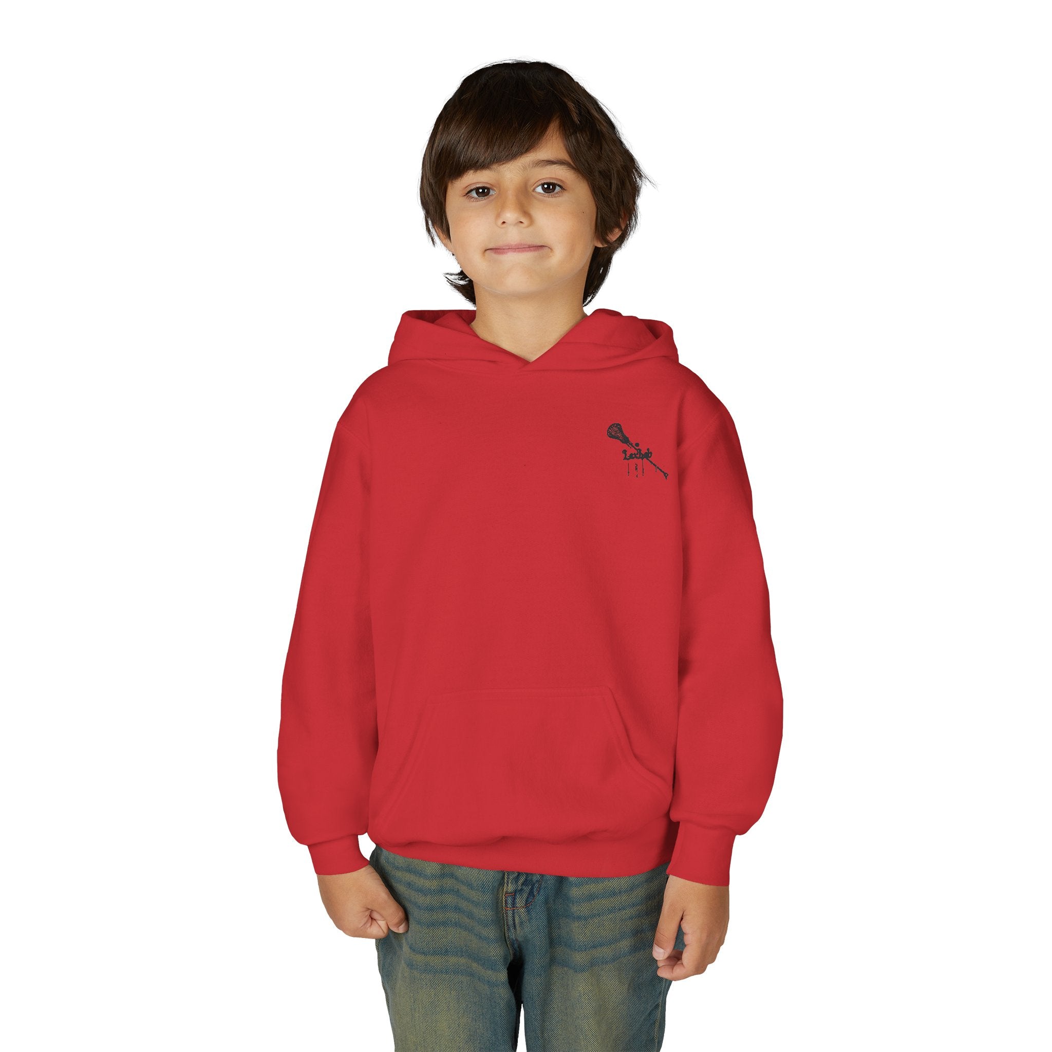 Youth Hoodie (most recommended)- small chest logo