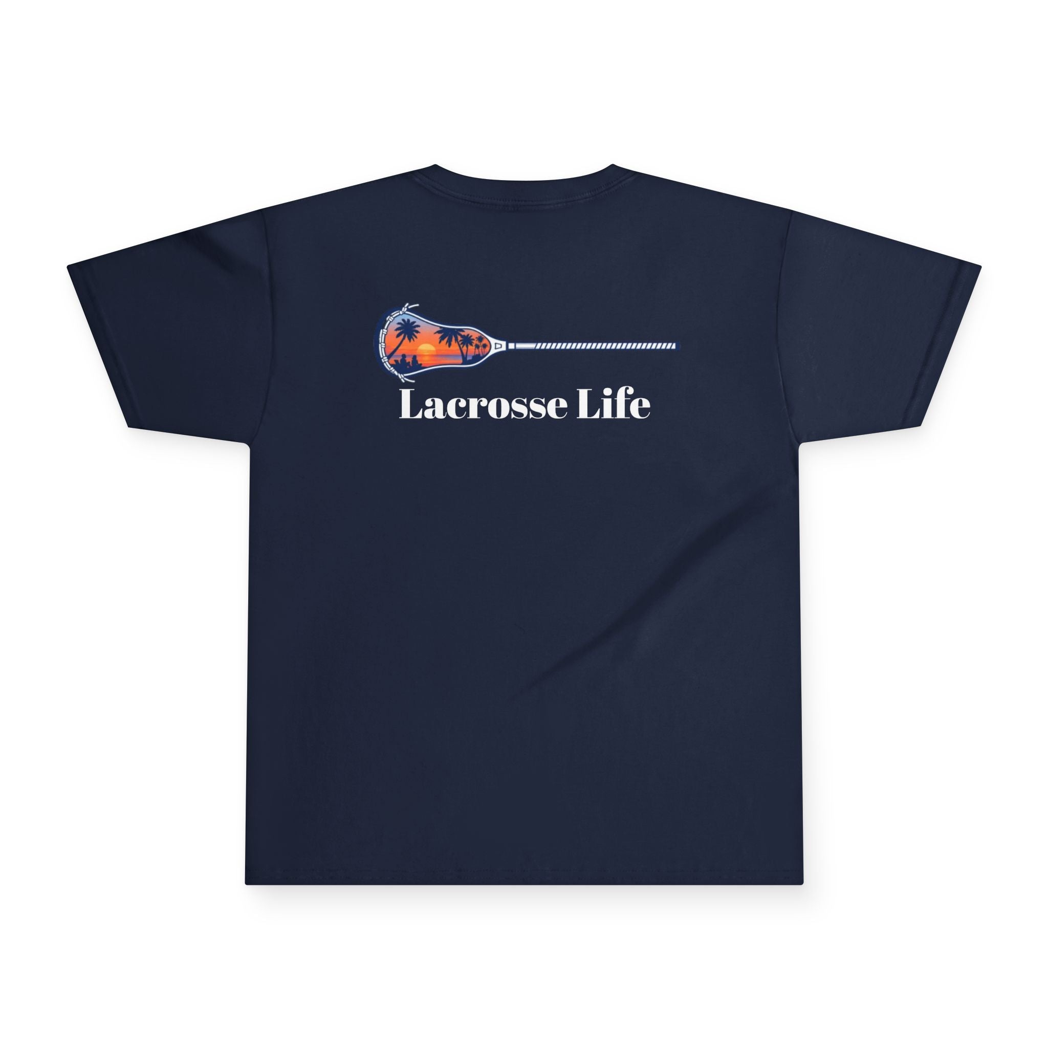 Beach lacrosse life tee youth