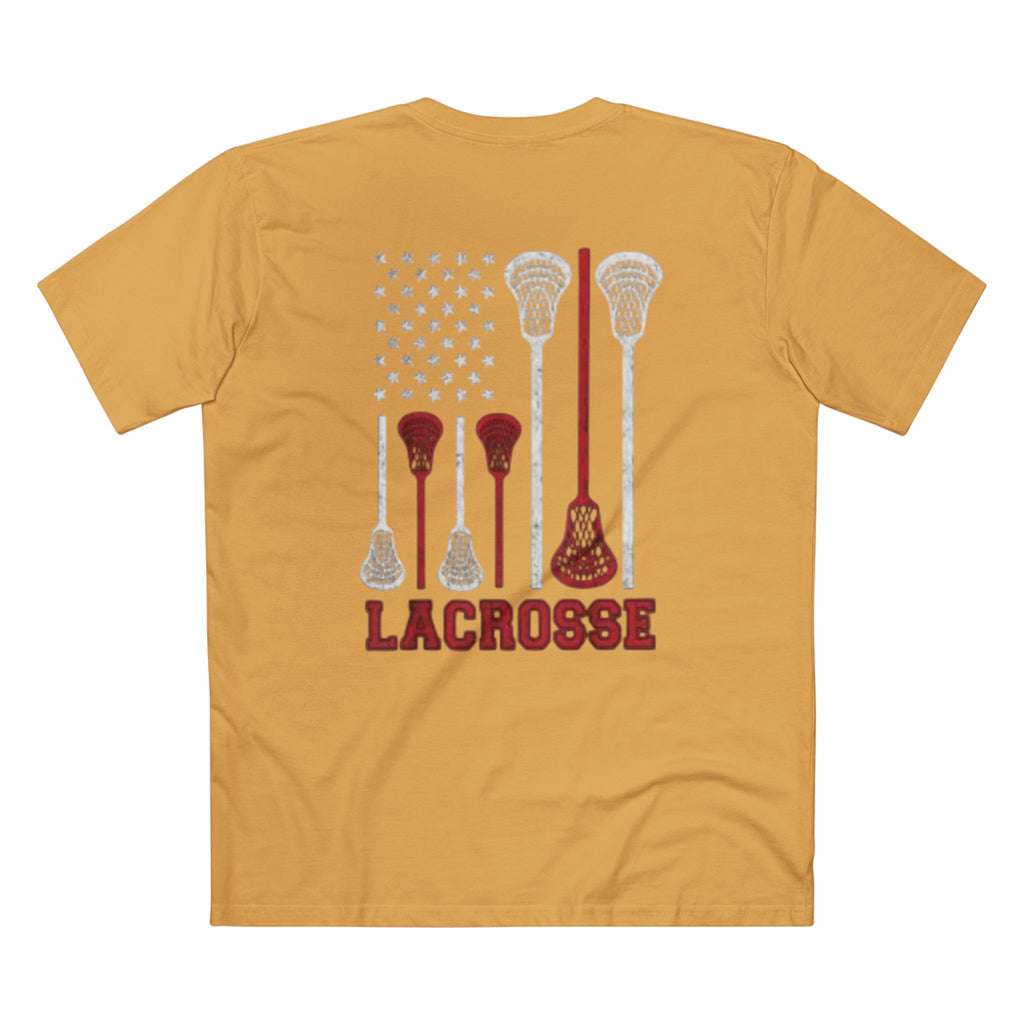 USA lacrosse tee