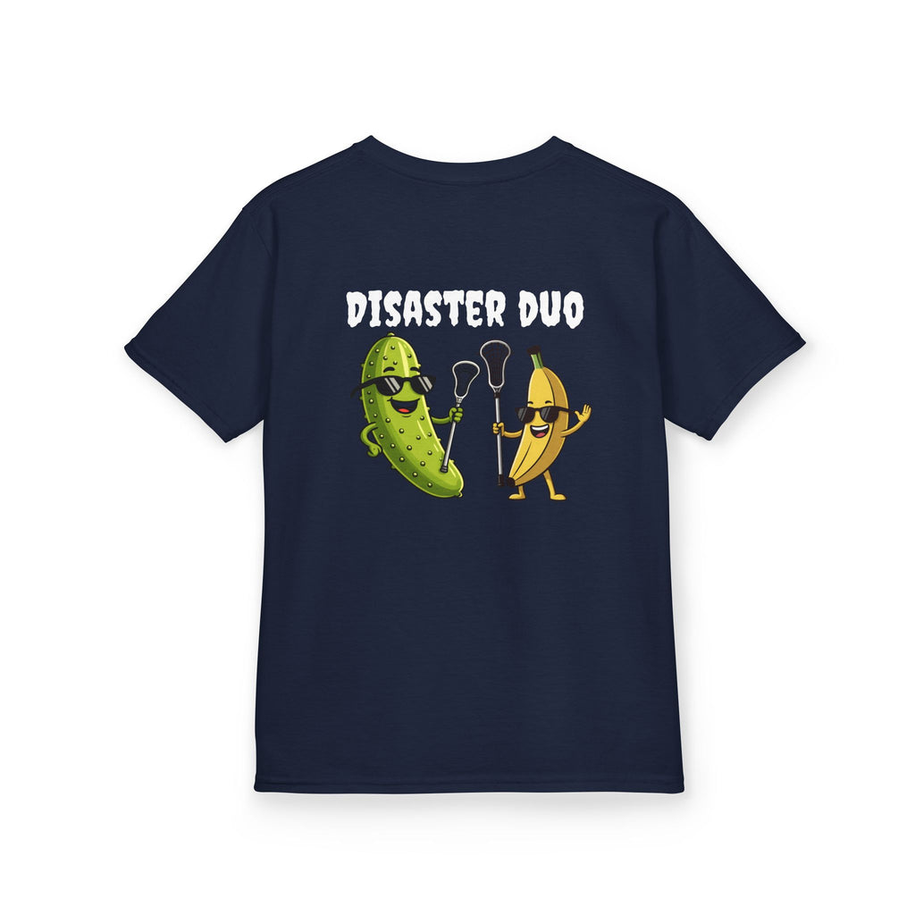 Disaster Duo laxlab youth tee
