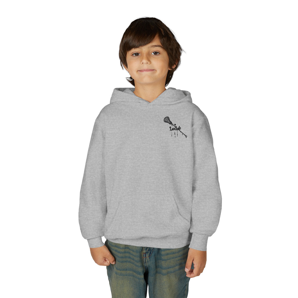 Youth Lacrosse Hoodie – "Eat. Sleep. Lacrosse. Repeat."