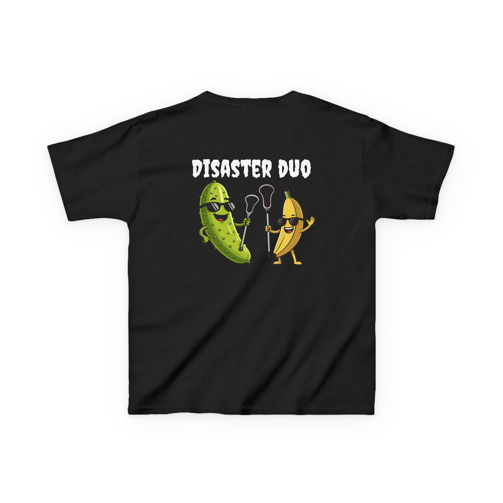 Disaster Duo laxlab youth tee