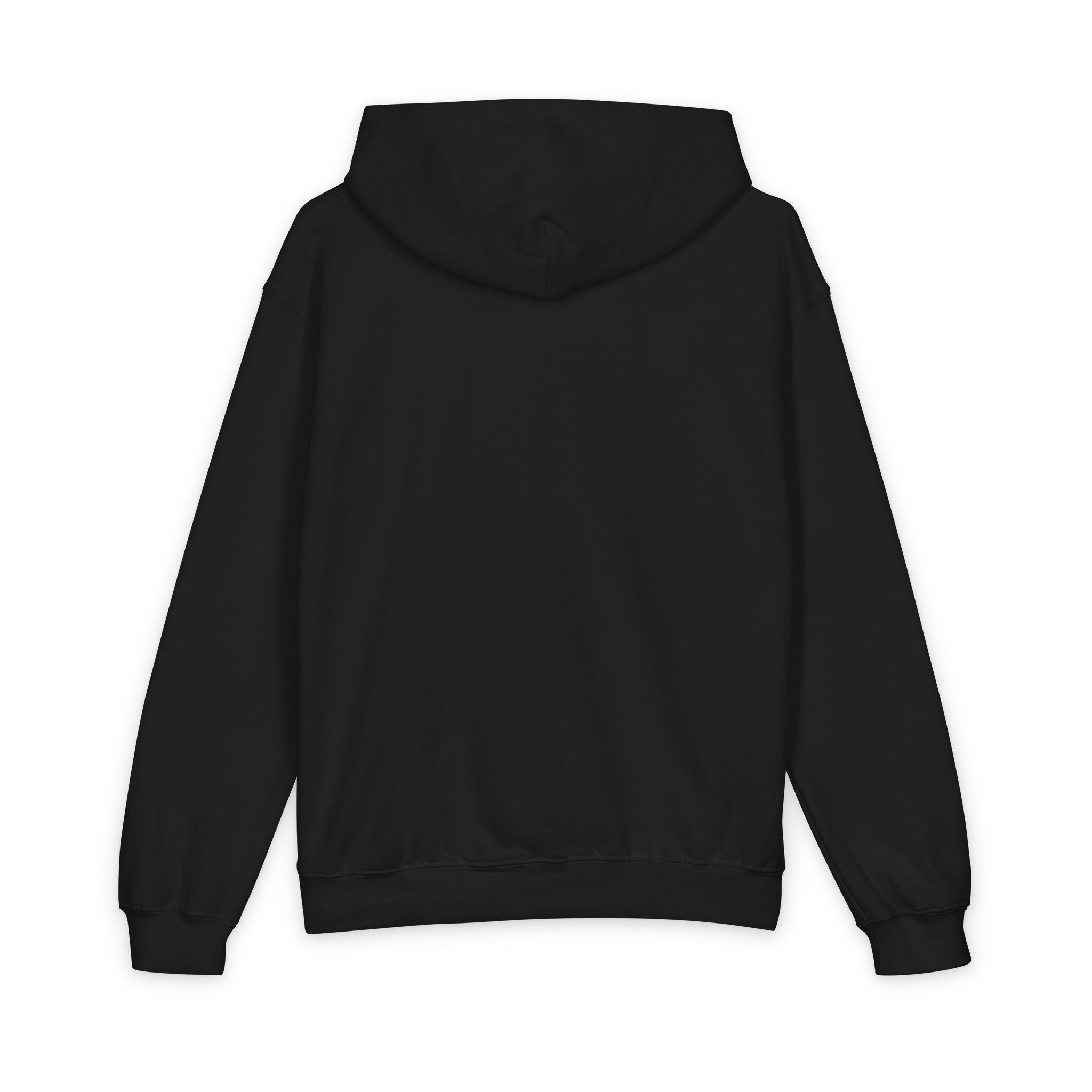 Youth Hoodie with Small White Map Graphic - Minimal Island Outline Sweatshirt